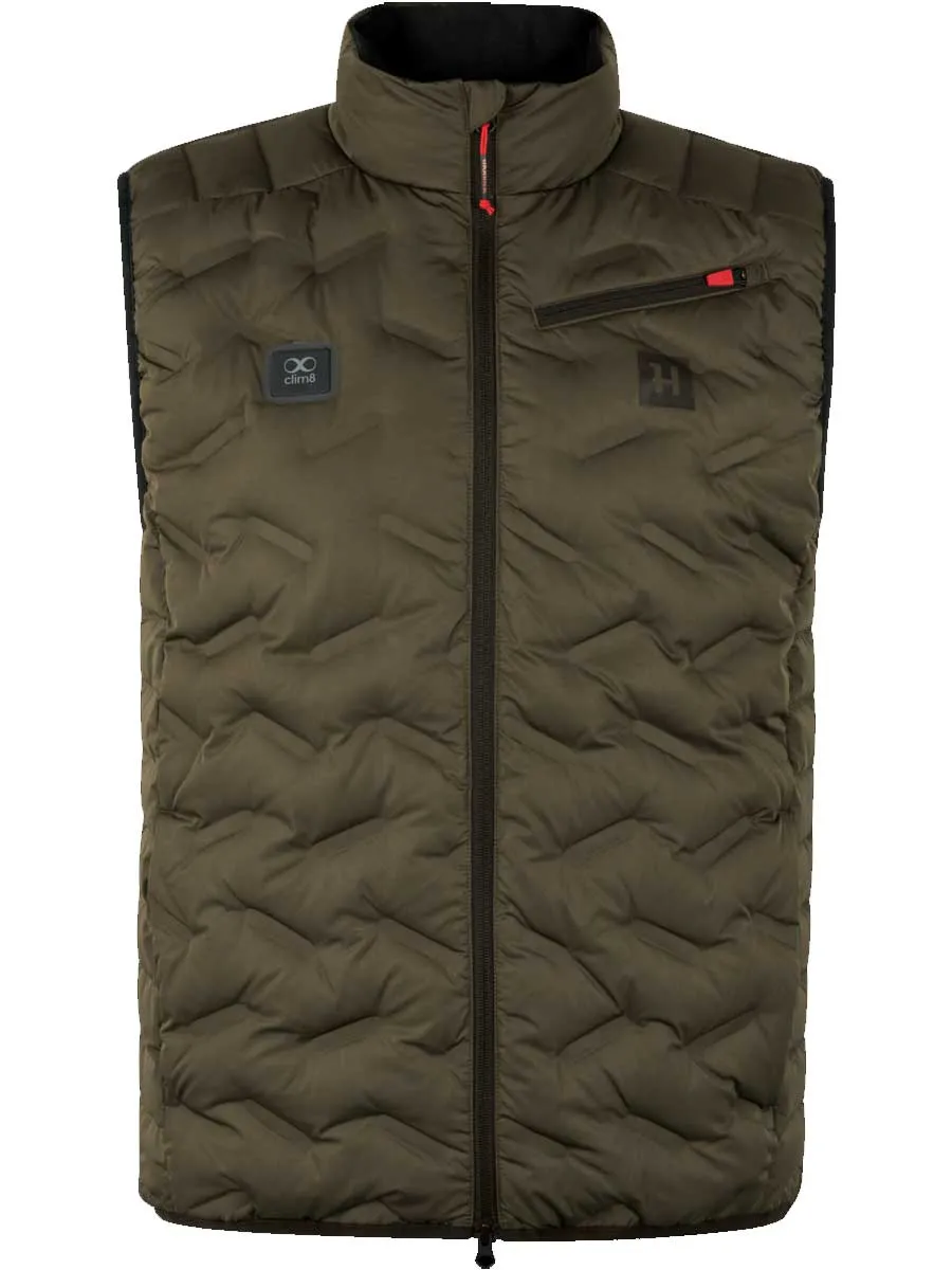 50% OFF - HARKILA Clim8 Insulated Heat Control Waistcoat - Mens - Willow Green - Size: MEDIUM