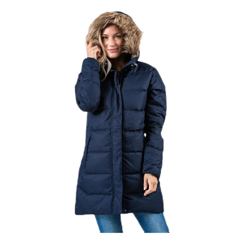 Aden Down Parka Blue