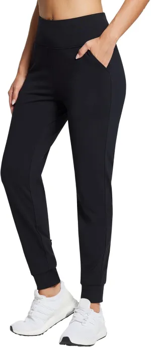baleaf Women's Fleece Lined Joggers Water Resistant Thermal Hiking Pants Sweatpants Track Pants Winter Clothes Running Gear