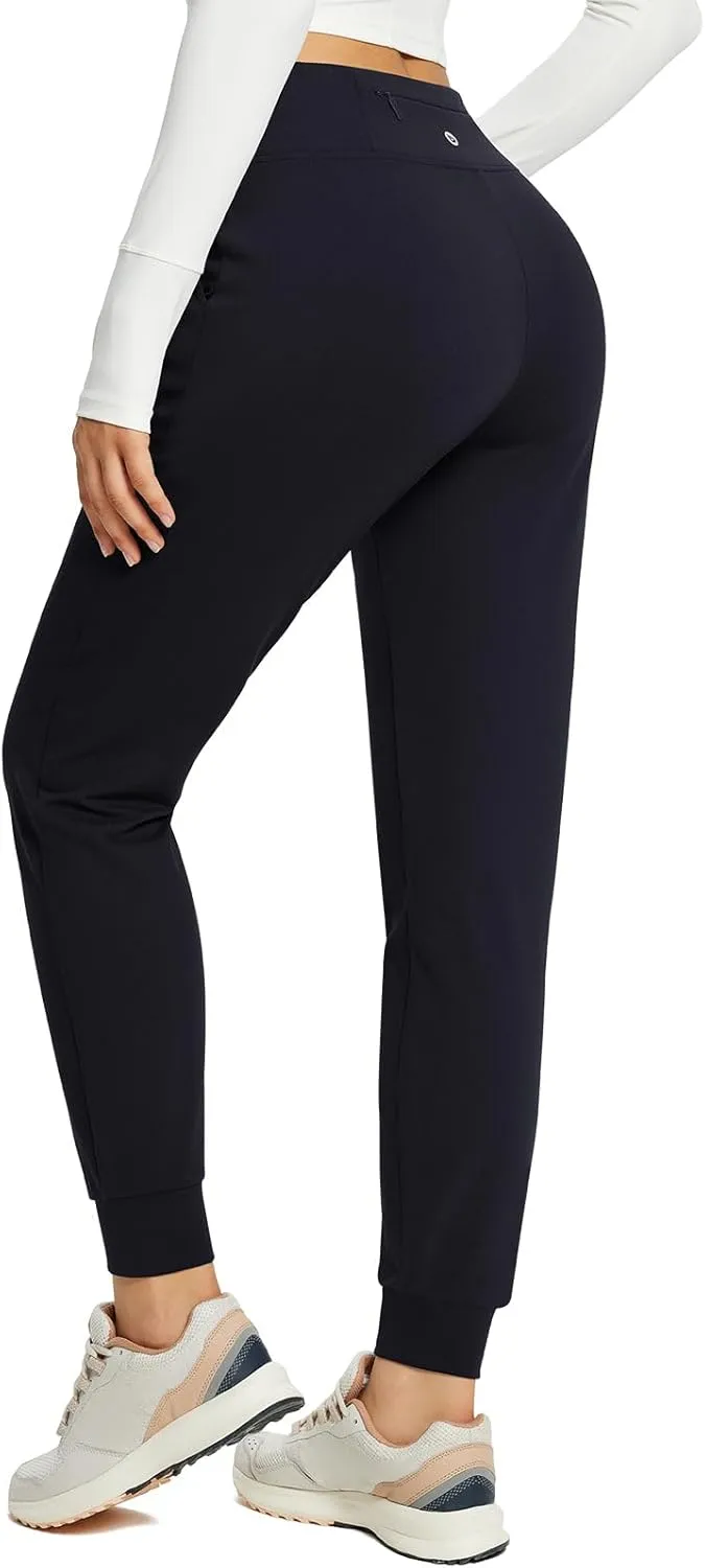 baleaf Women's Fleece Lined Joggers Water Resistant Thermal Hiking Pants Sweatpants Track Pants Winter Clothes Running Gear