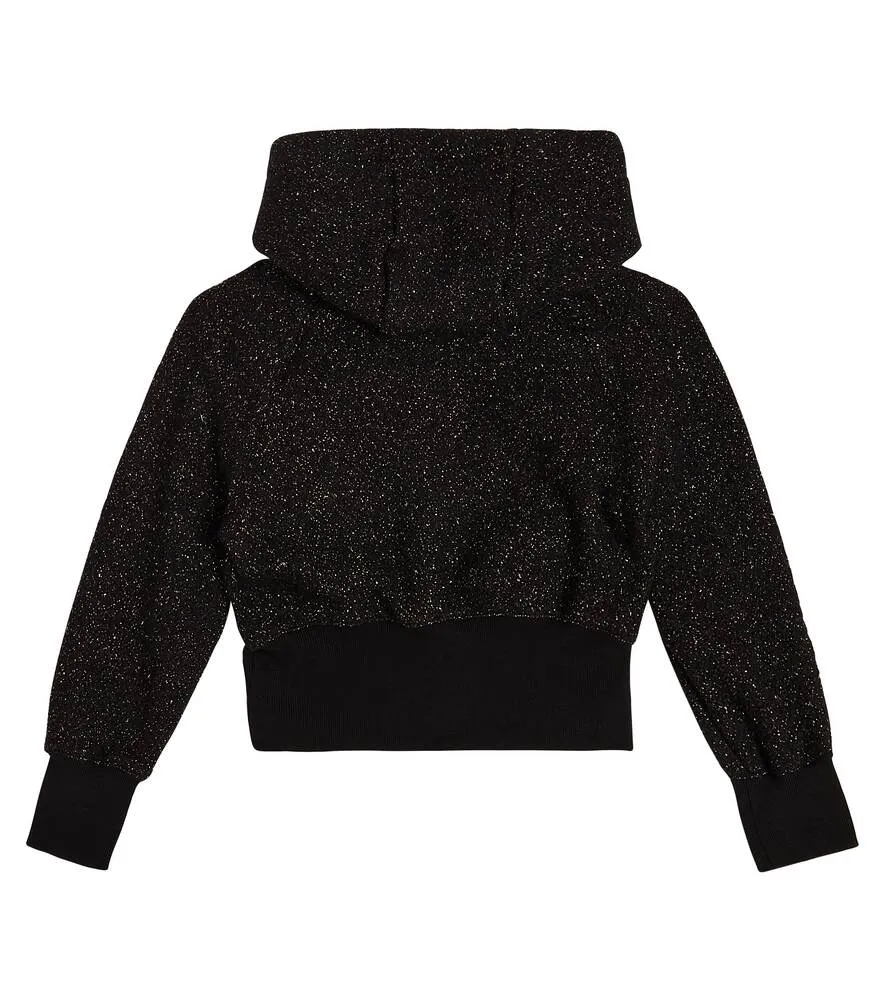 Balmain Cotton Wool Blend Sweatshirt, Black