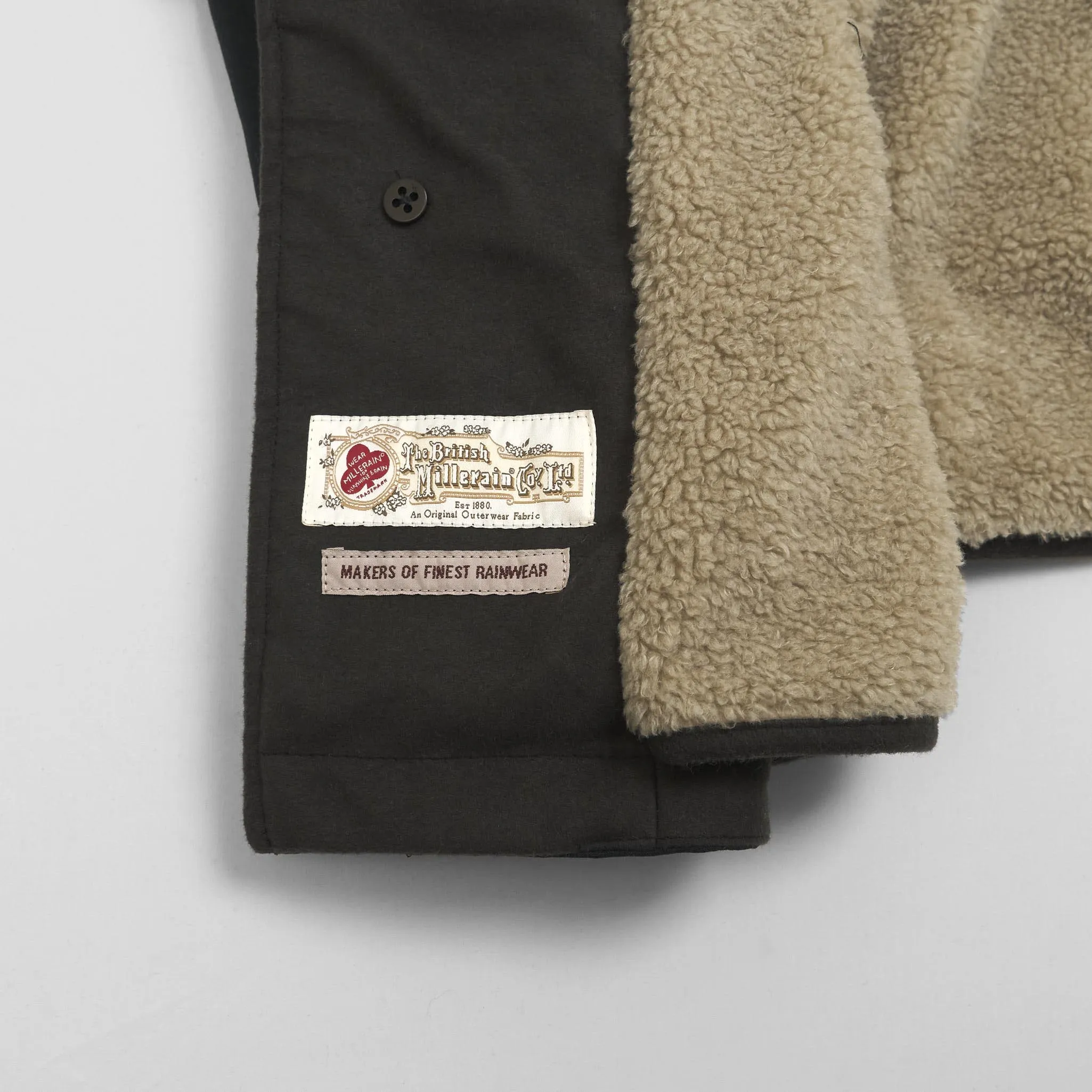 Baracuta Long Knott Waxed Cotton Parka