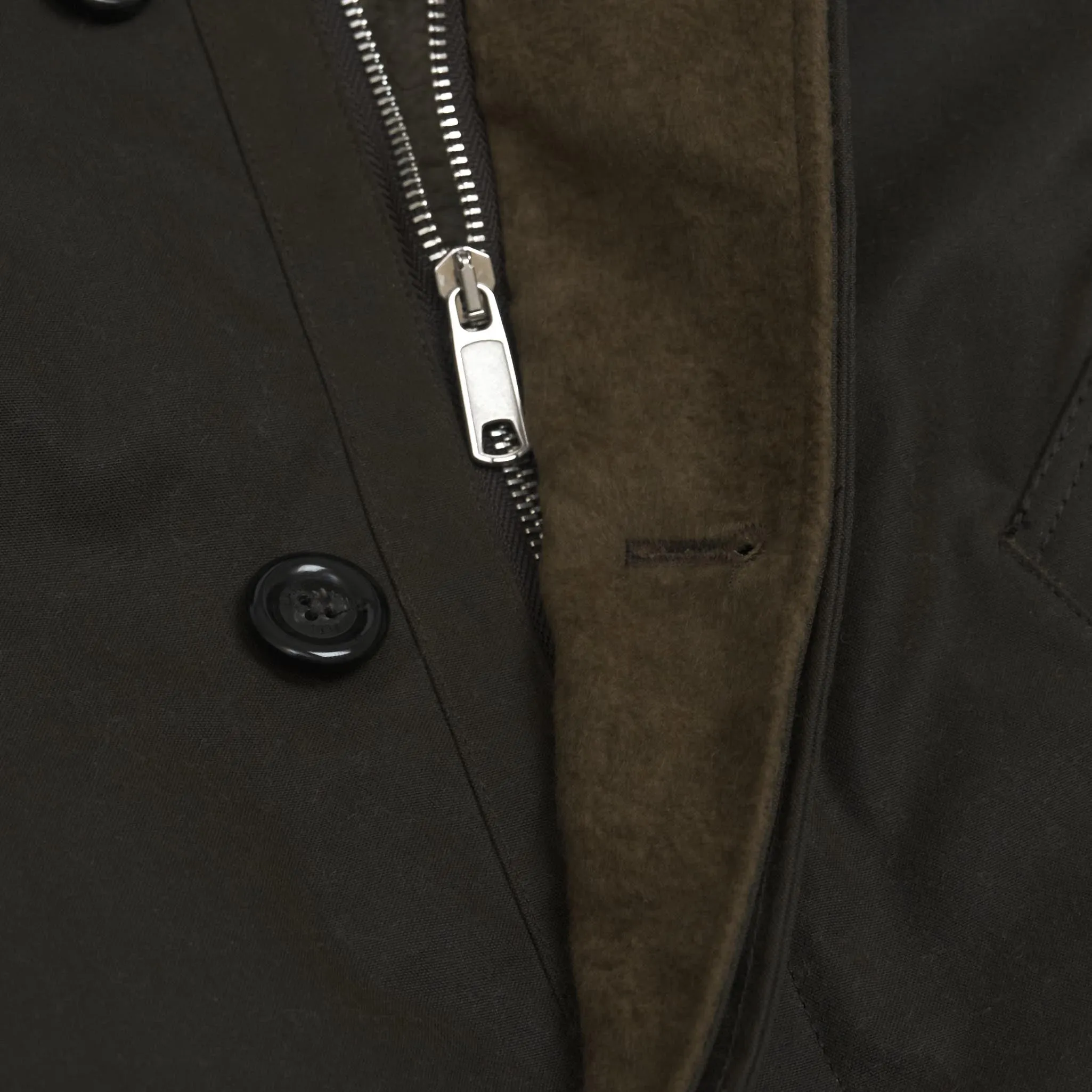 Baracuta Long Knott Waxed Cotton Parka