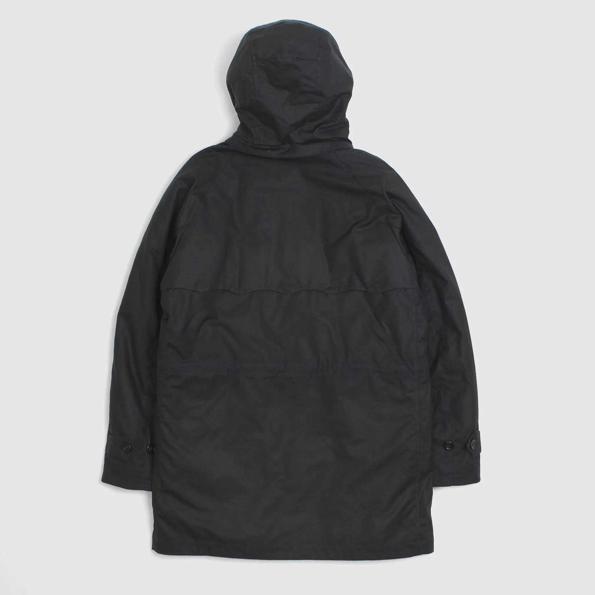 Baracuta Long Knott Waxed Cotton Parka