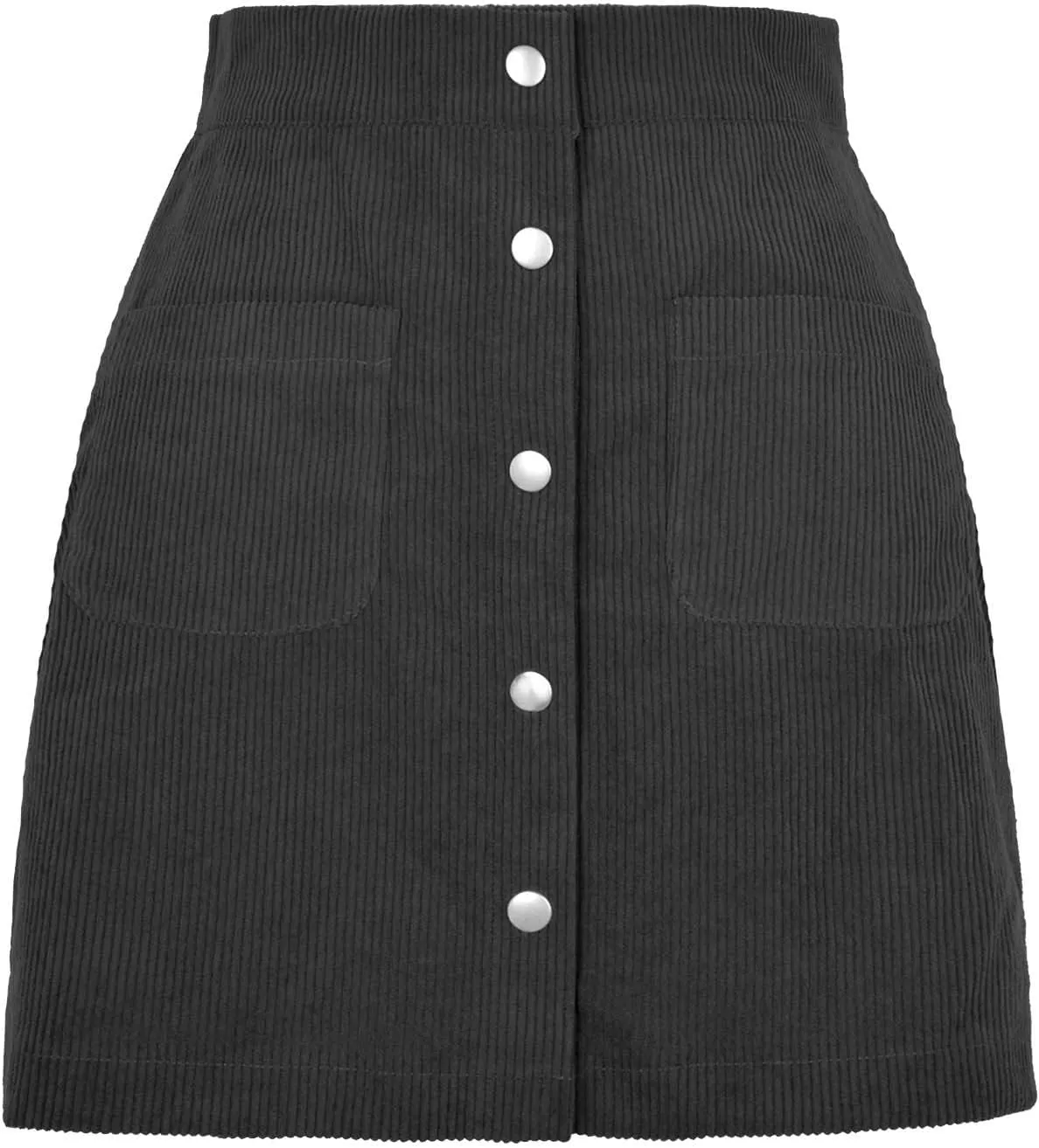 Bed Skirt for Adjustable Bed Women's Short Skirt Solid High Waist Zipper Autumn Winter Skirt Corduroy Hip Wrap