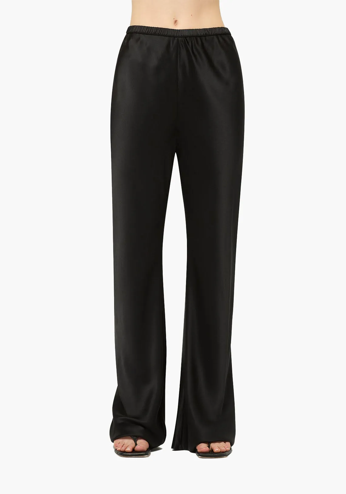 BIAS CUT PANT BLACK