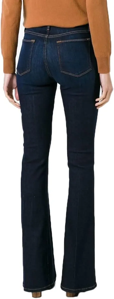 BISUAL Women's Black Bell Bottom Jeans for Women High Waisted Flare Jeans Womens Ripped Stretchy Bell Bottoms Pants