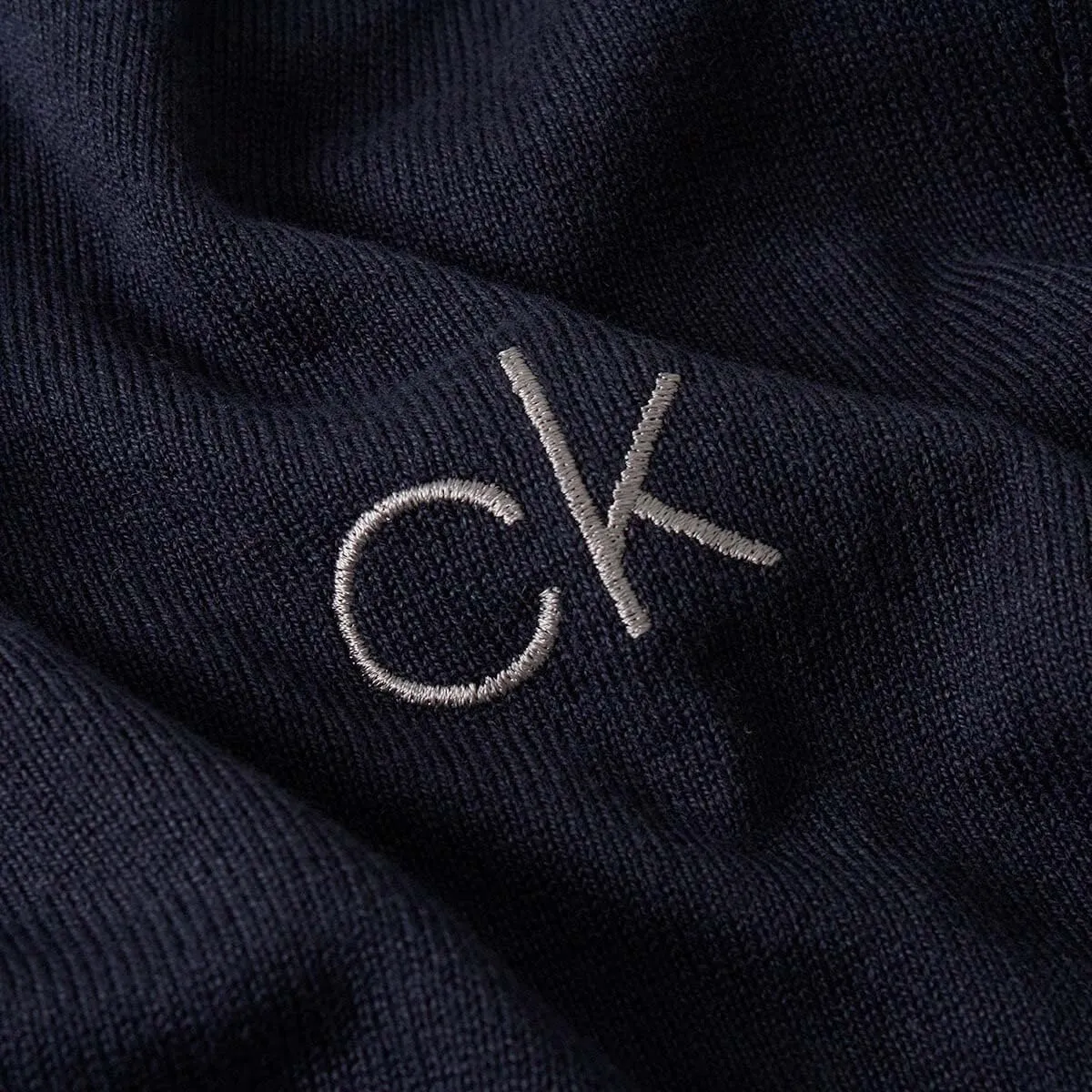 Calvin Klein Men's Merino Wool Blend V-Neck Sweater