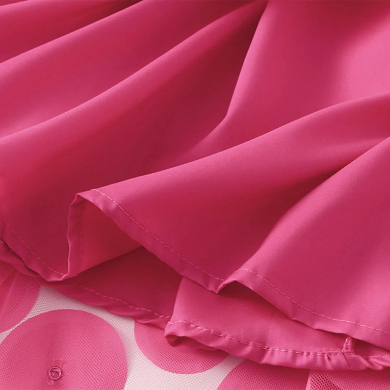 Casual Mesh Soft Skirts for Women Fashion Soft High Elastic Waist Skirt Comfy A-Line Solid Color Pleated Midi Skirts
