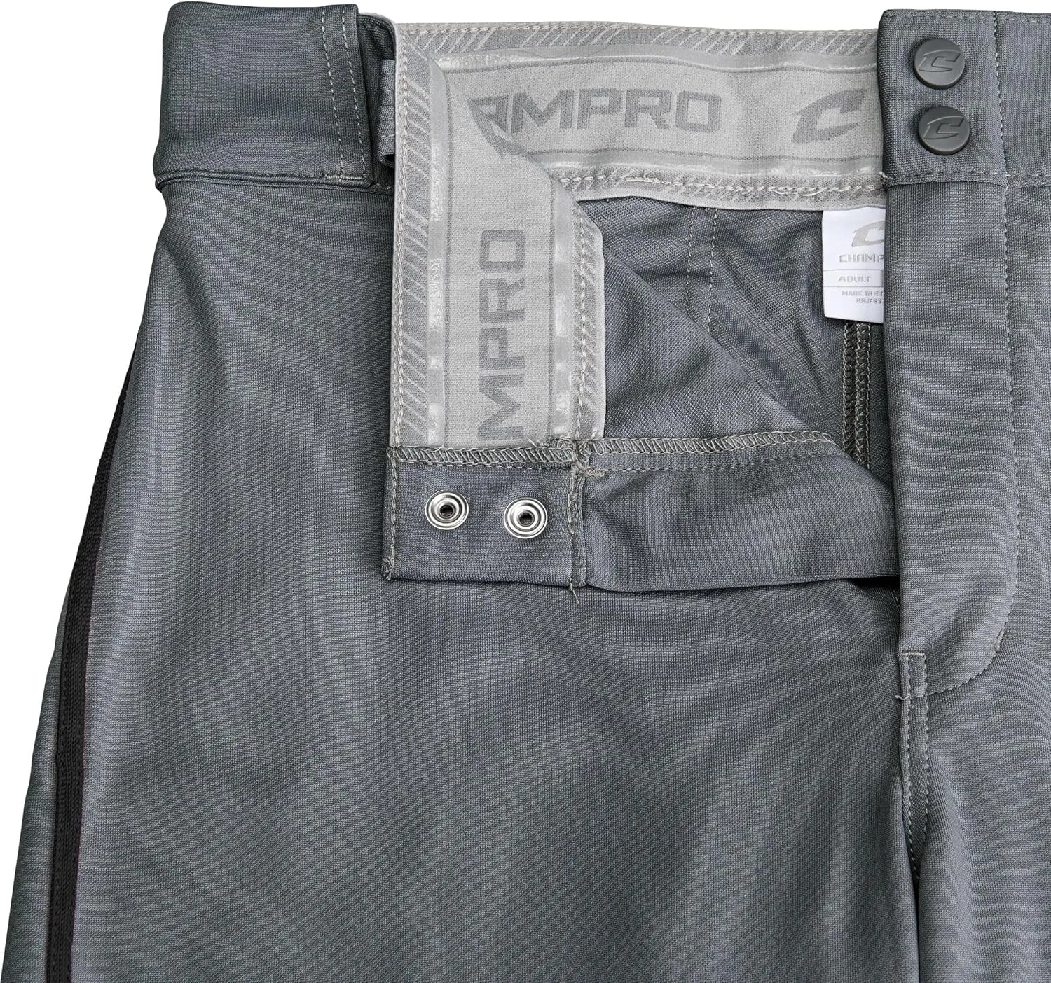 CHAMPRO Boys' Triple Crown 2.0 Open Bottom Baseball Pants with Braid