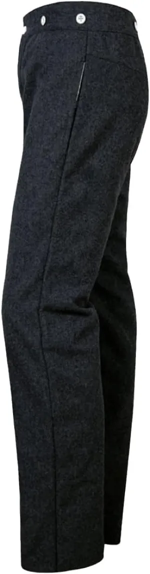 Civil War US Officer's Men Plain Trouser-Wool Pants