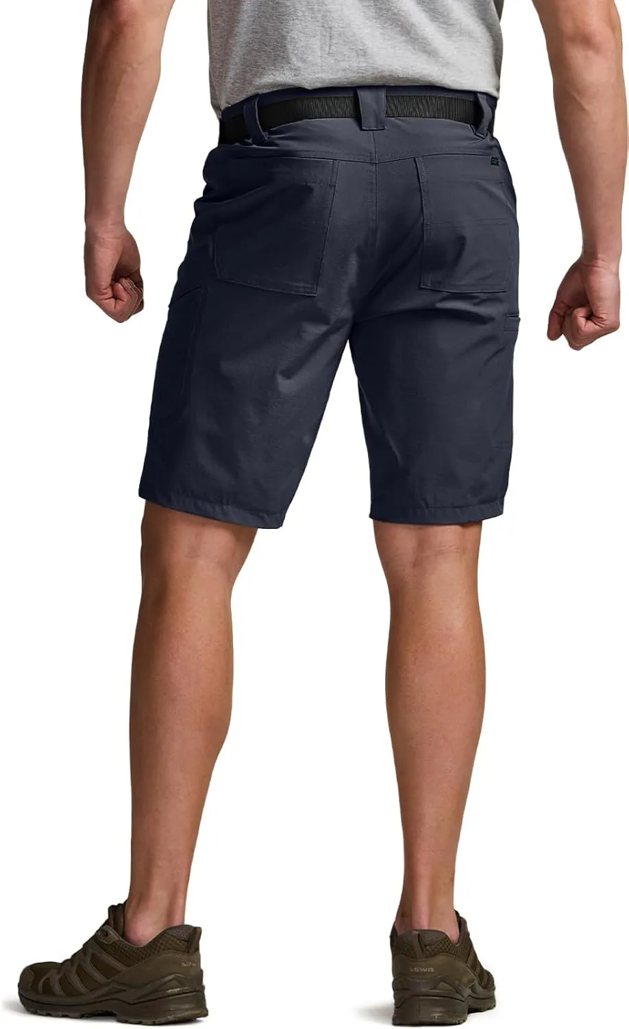CQR Mens Quick-Dry Stretch Hiking Cargo Shorts  Lightweight Water-Resistant Tactical Casual, Golf & Outdoor with Pockets