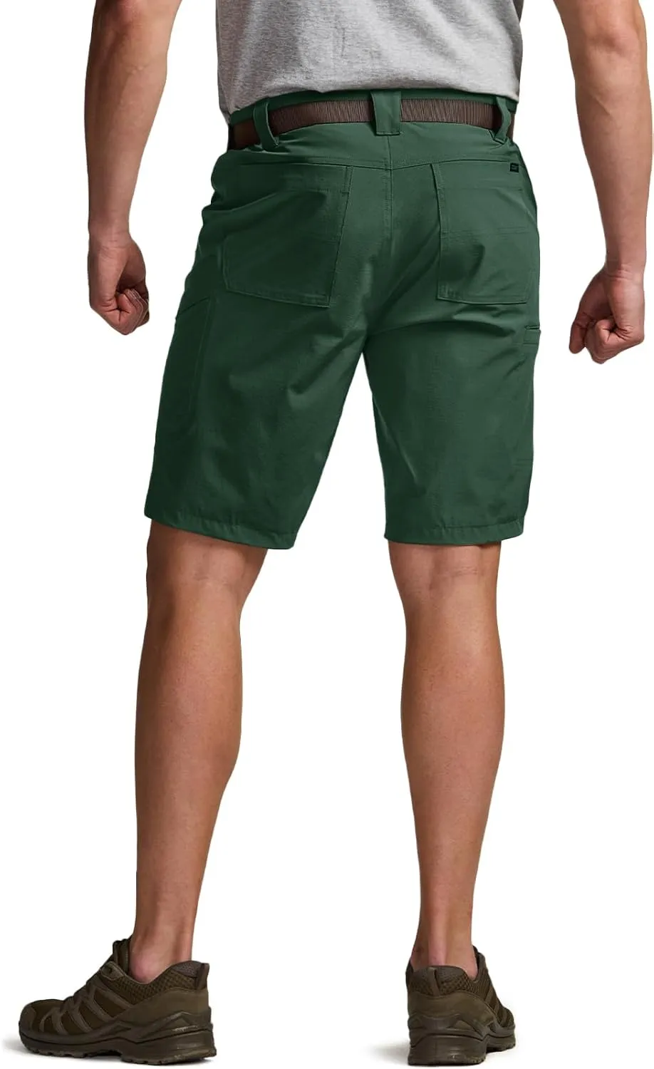CQR Men's Quick Dry Stretch Hiking Cargo Shorts, Lightweight Water Resistant Tactical Casual, Golf & Outdoor with Pockets