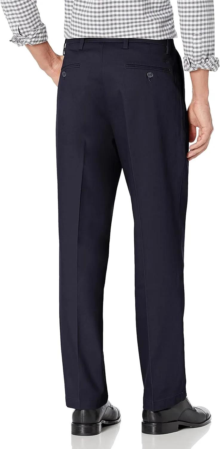 Dockers Men's Relaxed Fit Signature Khaki Lux Cotton Stretch Pants