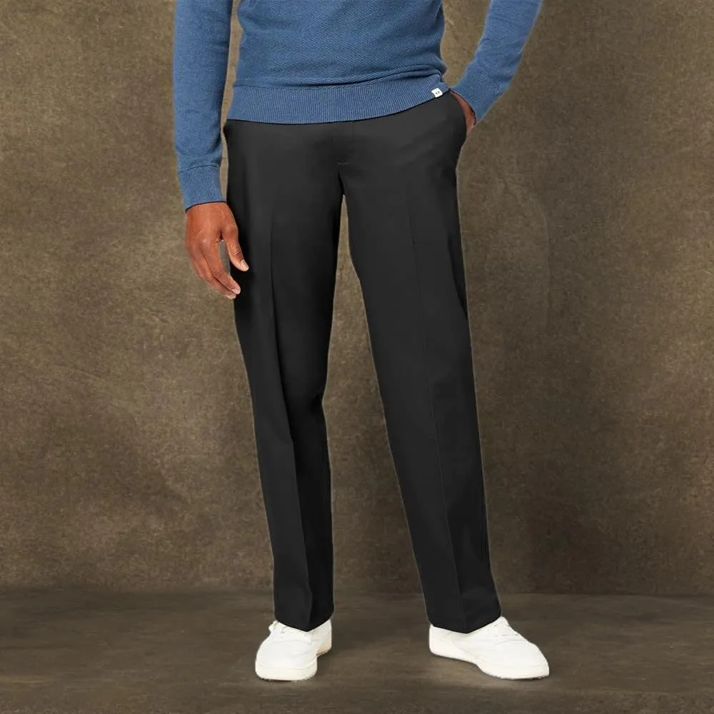 Dockers Men's Relaxed Fit Signature Khaki Lux Cotton Stretch Pants