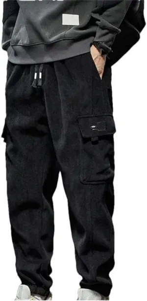Dvbfufv Men Spring Elastic Waist Casual Pants Male Straight Drawstring Harem Pant Jogging Sports Trousers