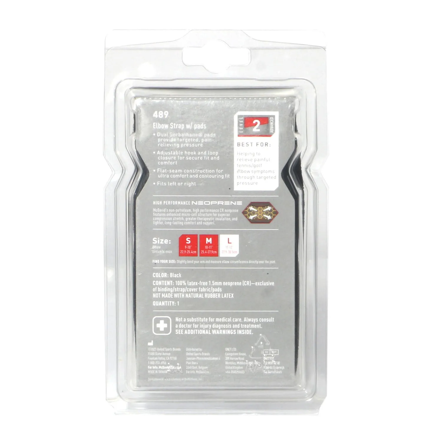 Elbow Strap w/ Pads