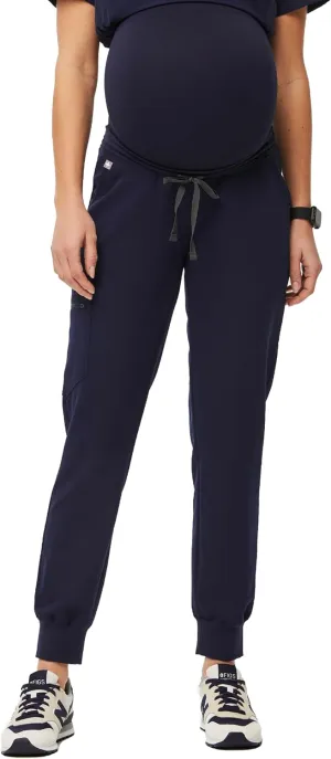 FIGS Zamora Jogger Maternity Scrub Pants for Women  Slim Fit, 5 Pockets, 4-Way Stretch, Anti-Wrinkle Women Scrub Bottoms