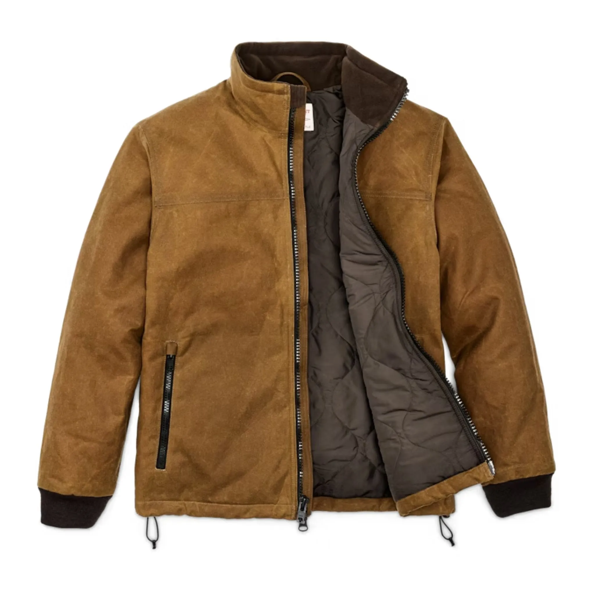 Filson Men's Tin Cloth Primaloft Jacket - Dark Tan