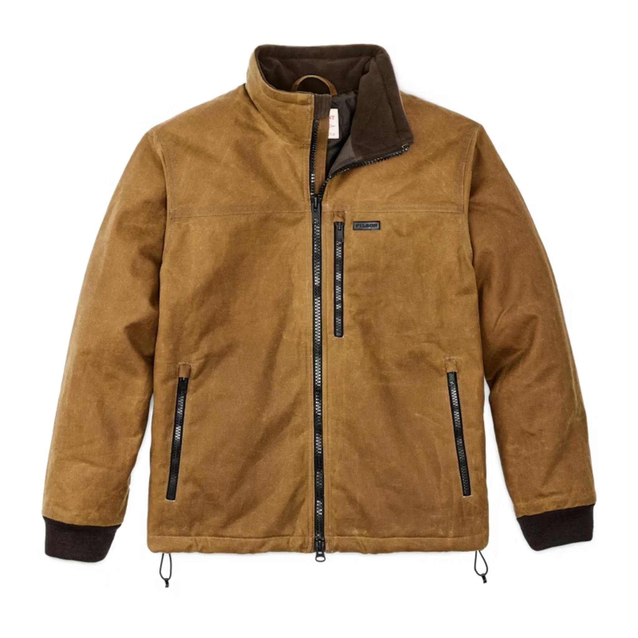 Filson Men's Tin Cloth Primaloft Jacket - Dark Tan
