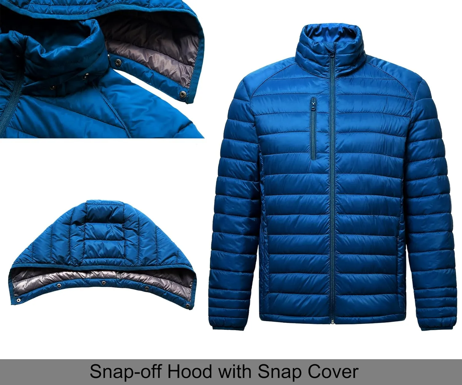 fit space Womens Puffer Jacket Down Synthesis Lightweight Hiking Jacket Winter Warm Coat Quilted Water Resistant Packable