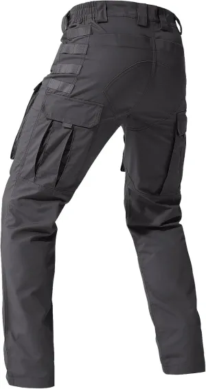 FREE SOLDIER Men's Cargo Pants,Tactical Pants for Men Stretch,Durable Ripstop EDC Work Pants for Hiking