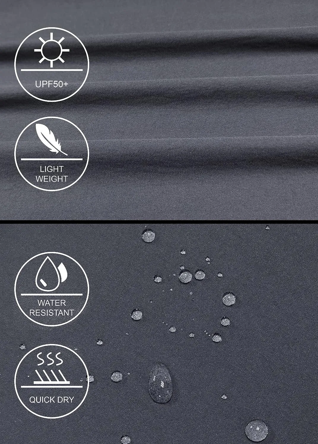 GymBrave Women's Hiking Cargo Pants Quick Dry Outdoor Camping Capris Water Resistant UPF 50 with Zipper Pockets