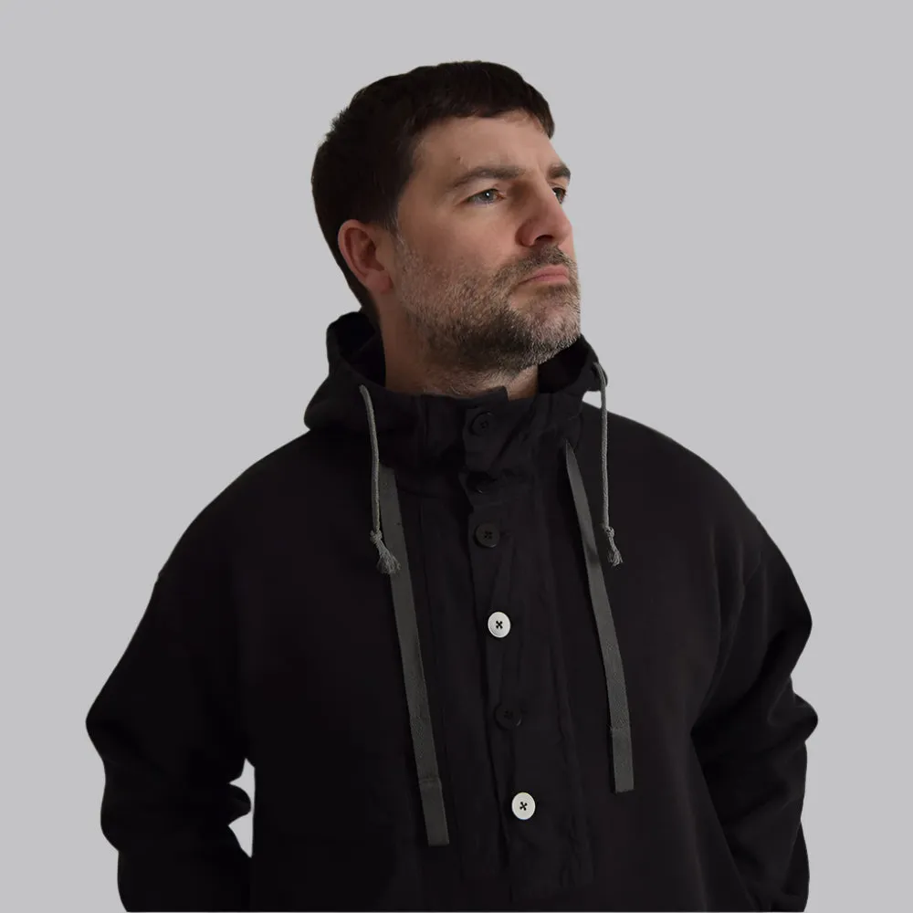 Gypsy & Sons Black Himalaya Sweatshirt Jacket