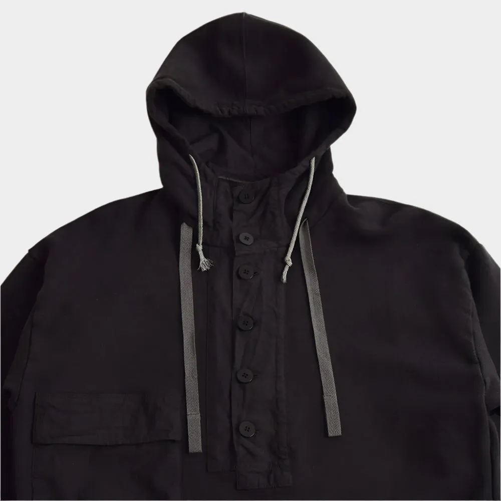Gypsy & Sons Black Himalaya Sweatshirt Jacket