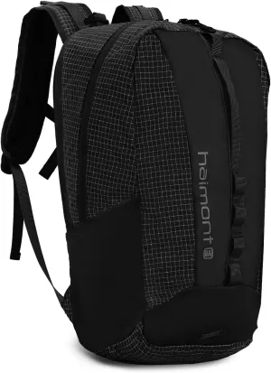 Haimont Small Travel Backpack Hiking Outdoor Everyday Daypack with 3 Compartments Men Women Water Resistant Bag, Casual