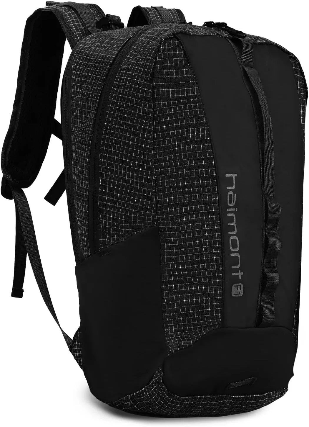 Haimont Small Travel Backpack Hiking Outdoor Everyday Daypack with 3 Compartments Men Women Water Resistant Bag, Casual
