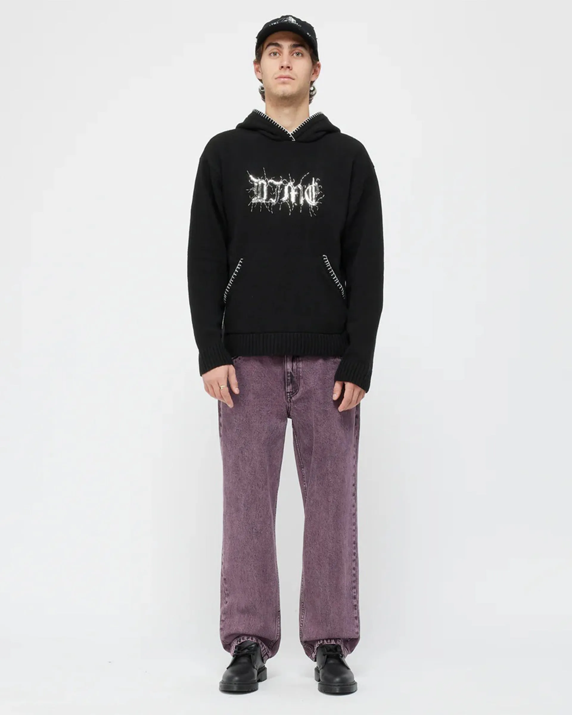 Hardcore Wool Pullover Hoodie