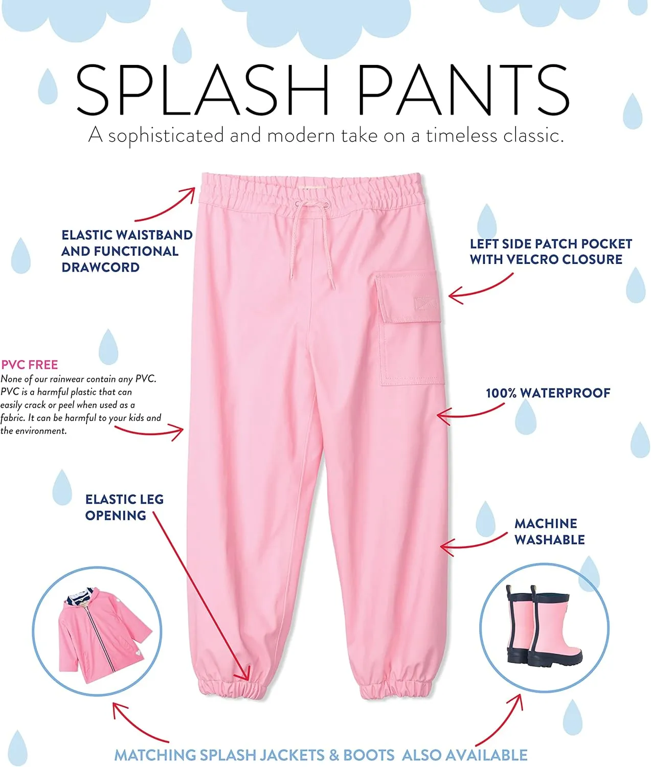 Hatley Kids' Rain Pants