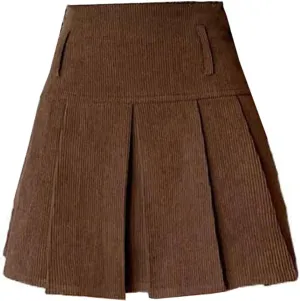 High-Waisted Denim Skirt for Women, Autumn Winter Vintage Feel