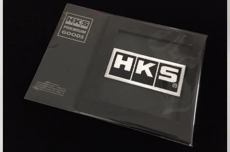 HKS PATCH HKS W105 BLACK & WHITE
