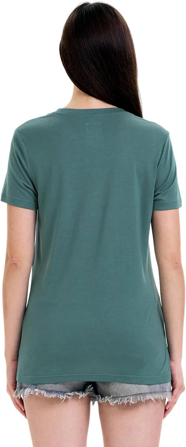 Iguana Womens Merino Wool & Tencel Base Layer Lightweight Wicking T-Shirt Short Sleeve Tee for Hiking