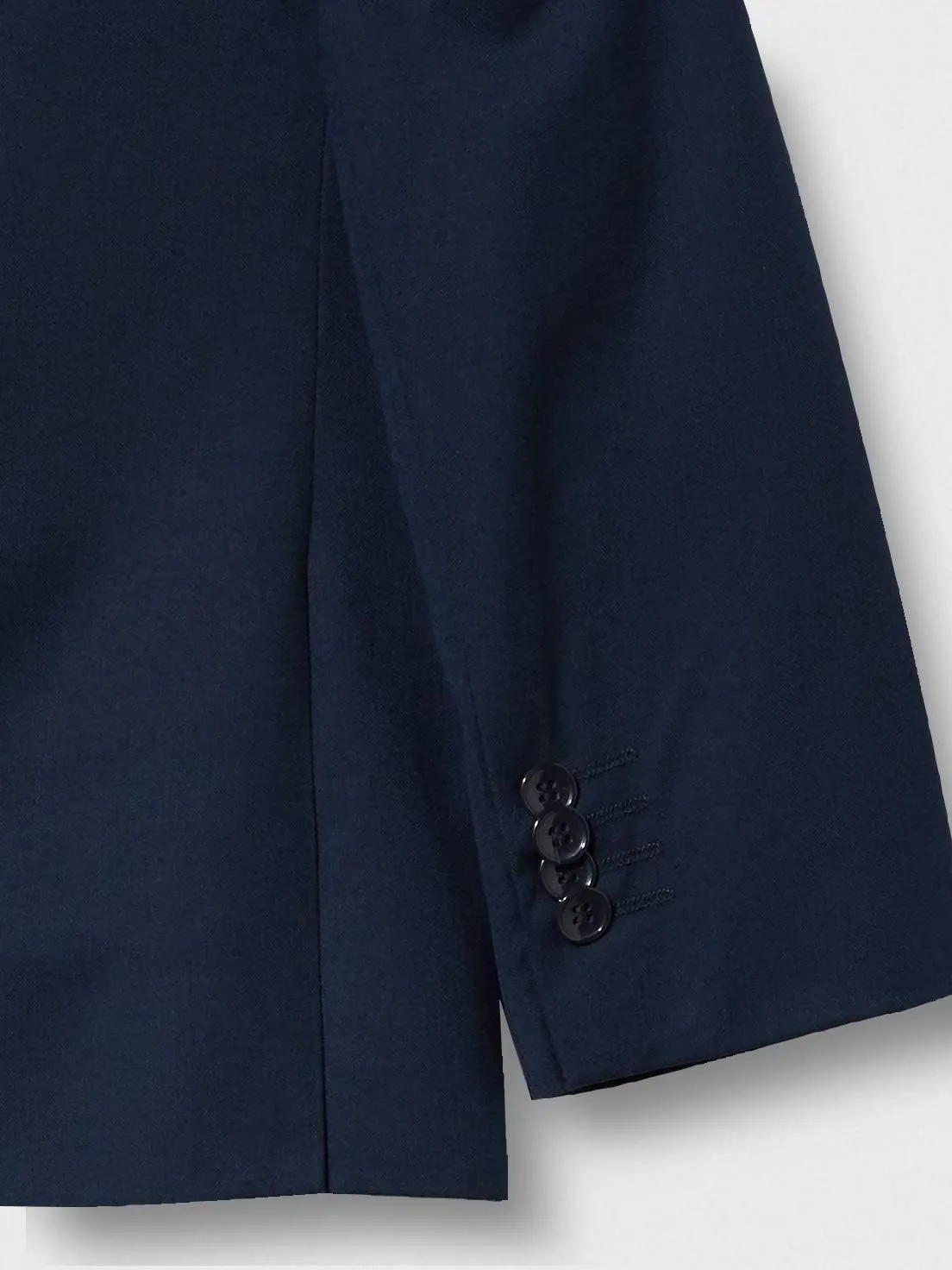 Isaac Mizrahi Boys 2-Piece Slim Cut Wool Blend Suit-Husky Sizes