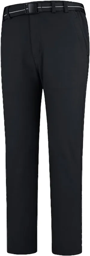 JEShifangjiusu Men's Slim Fit Dress Pant Fashion Waterproof Warm Stretch Chino Pants Business Suit Pants Casual Golf Pants