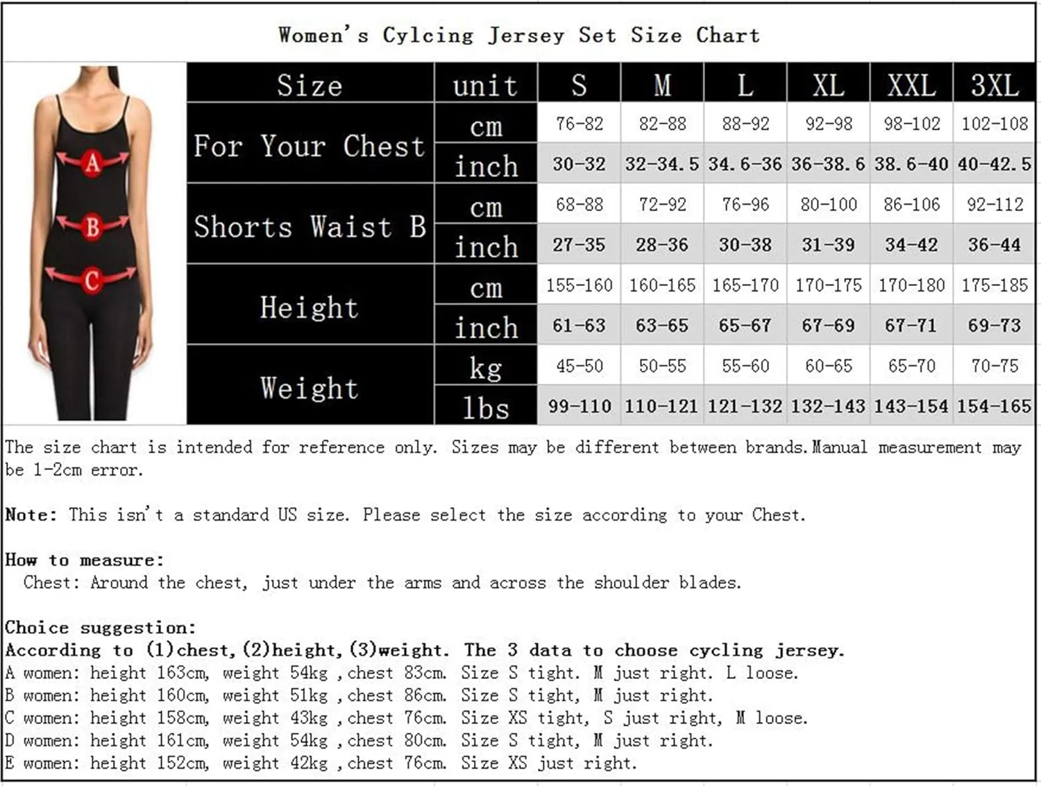 JPOJPO Cycling Jersey Women's Long Sleeve Bike Shirts Bicycle Jacket with 3-Pockets Quick Dry Tops