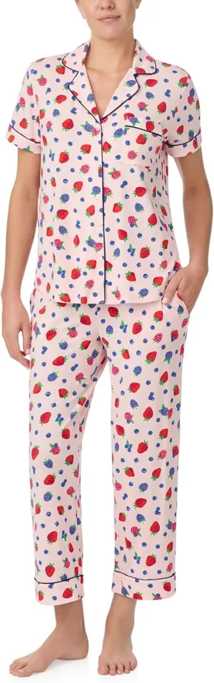 kate spade new york Short Women's Cropped Pant PJ Set