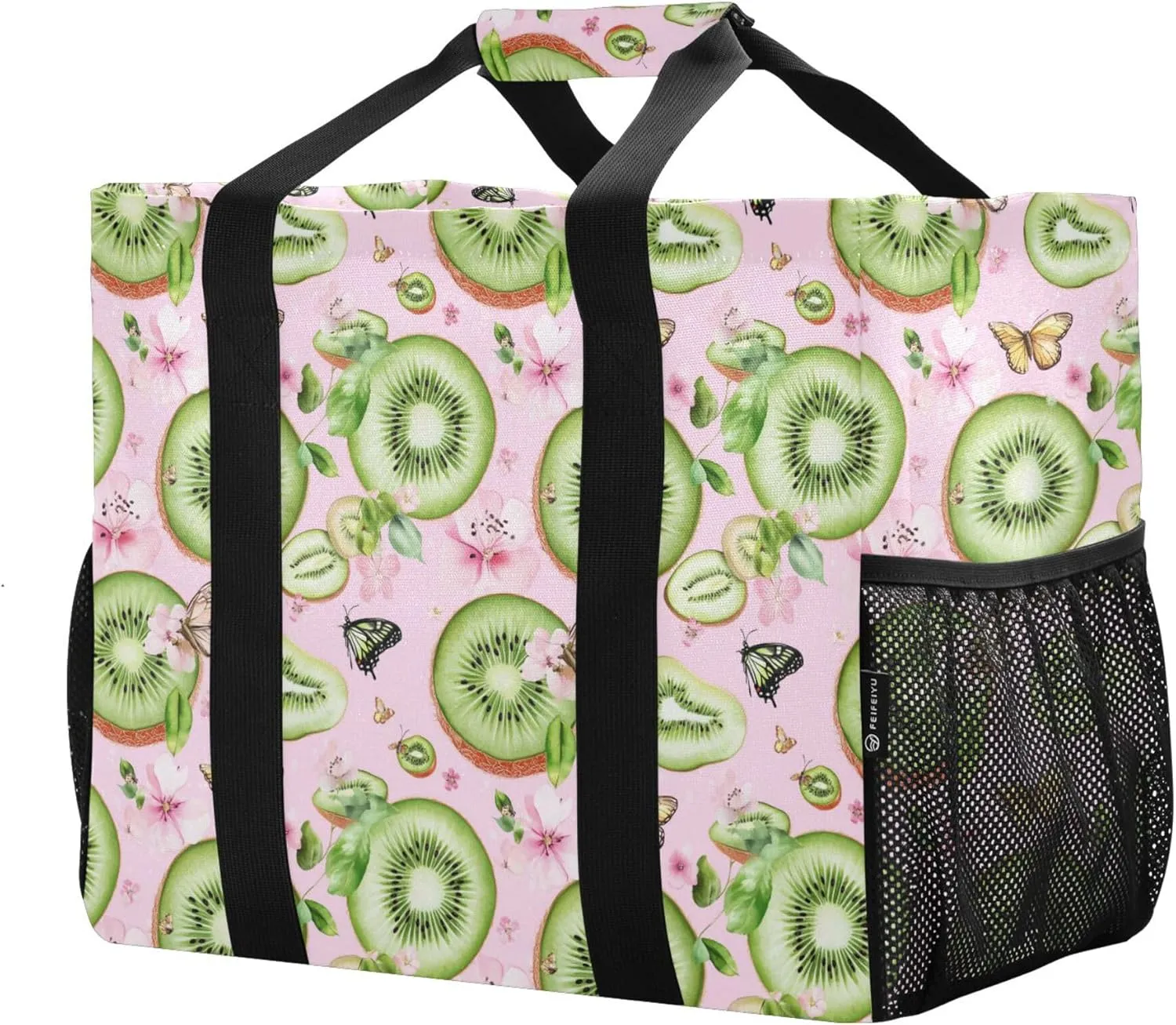 KLL Large Utility Tote Bag Canvas Collapsable Water Resistant Cars Tote Bag