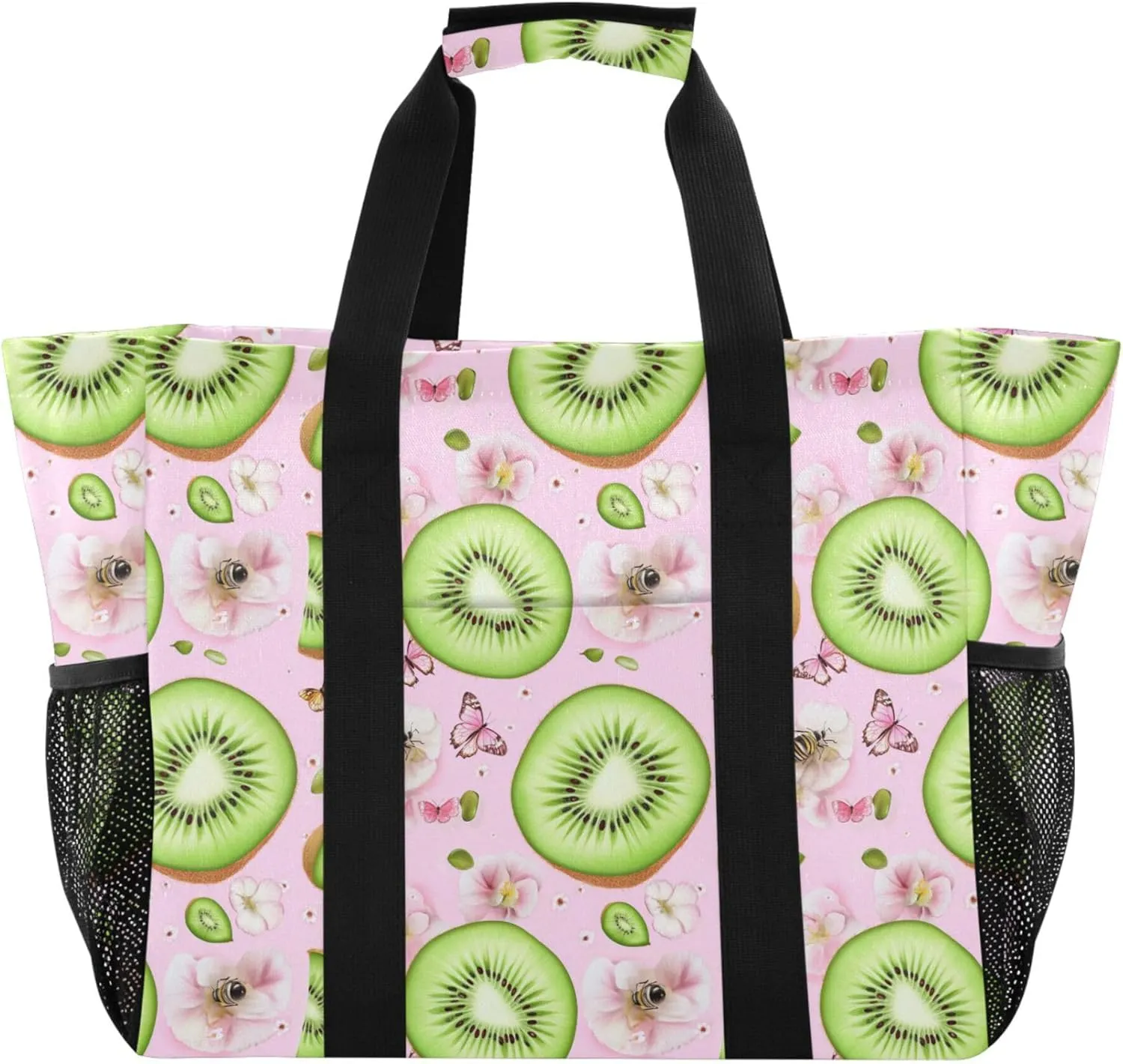 KLL Large Utility Tote Bag Canvas Collapsable Water Resistant Cars Tote Bag