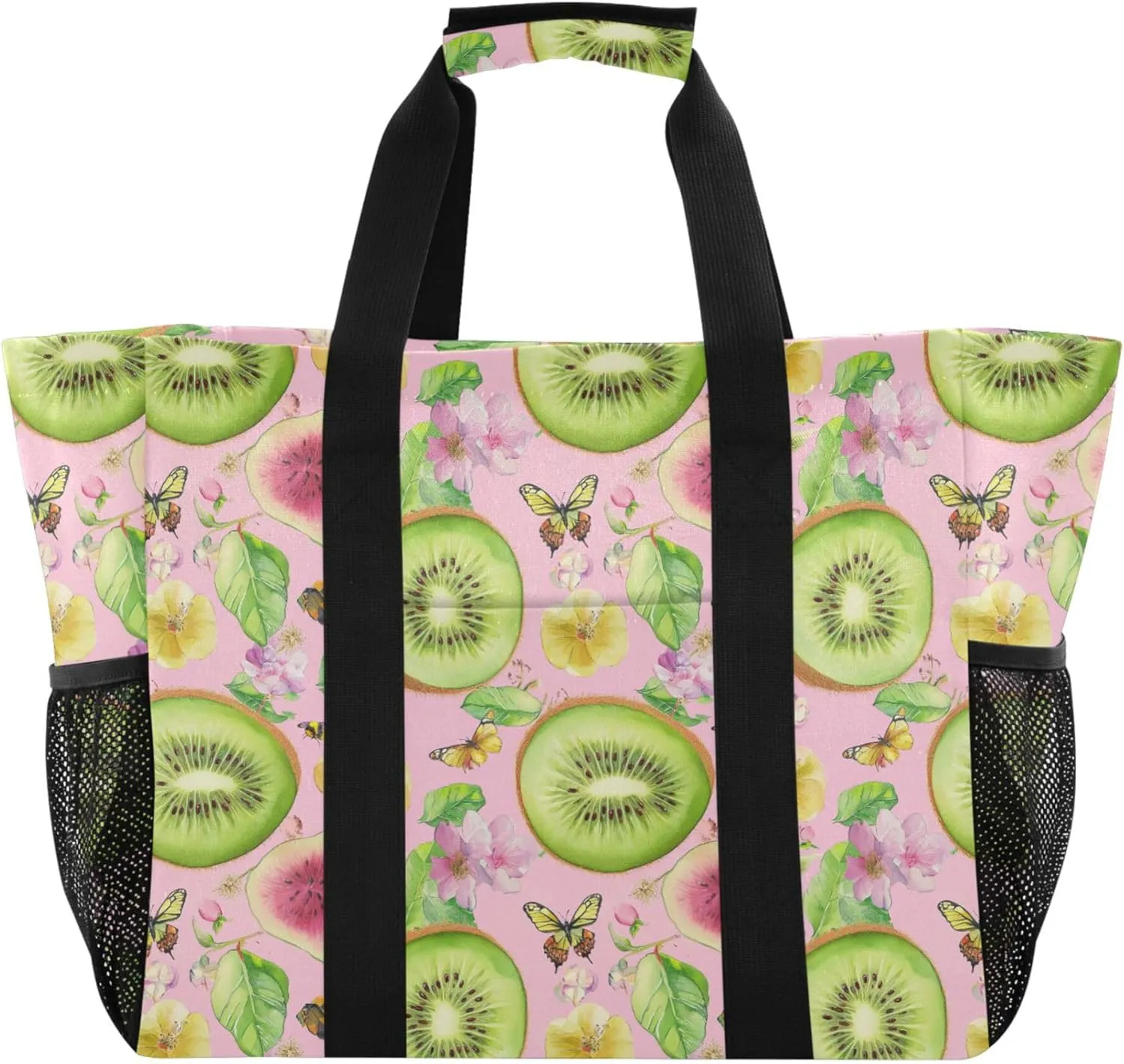 KLL Large Utility Tote Bag Canvas Collapsable Water Resistant Cars Tote Bag