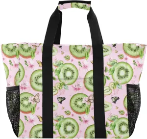 KLL Large Utility Tote Bag Canvas Collapsable Water Resistant Cars Tote Bag