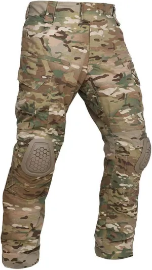 KRYDEX K4 Combat Pants with Knee Pads Ripstop Como Cargo Pants for Men