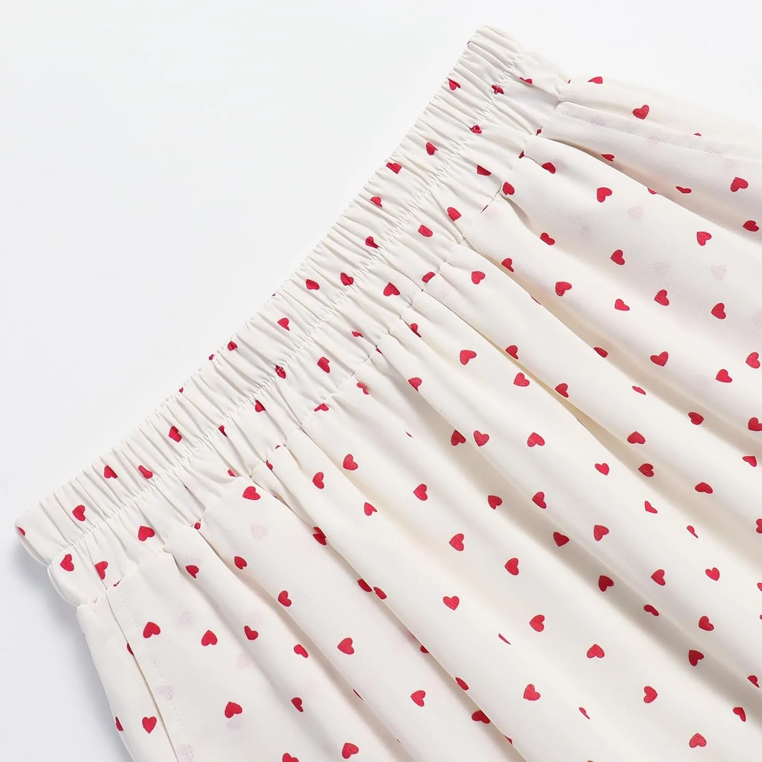 Ladies' Elastic Waist Skirt A Casual Pleated Skirt with Pockets in Spring Summer Autumn and Winter