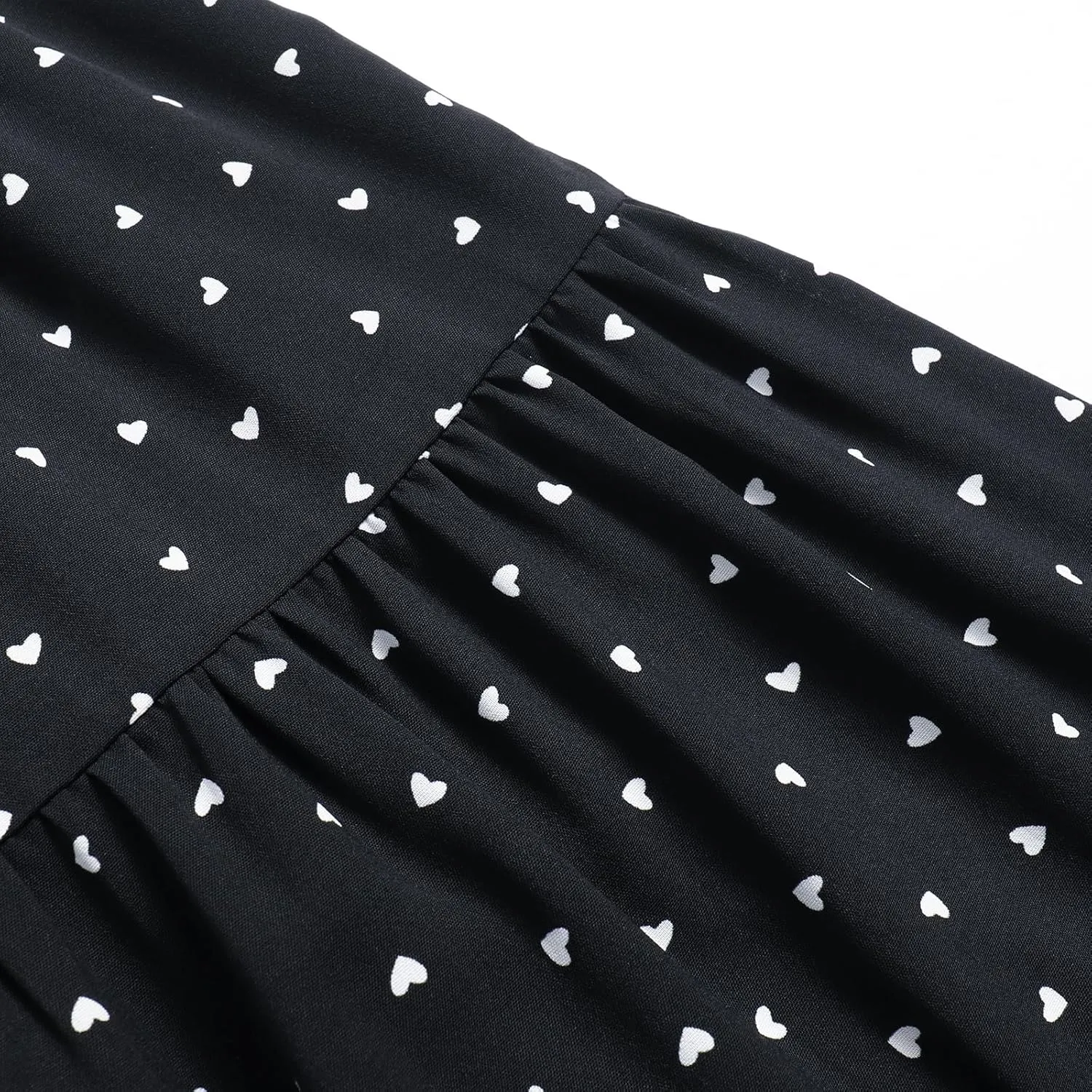 Ladies' Elastic Waist Skirt A Casual Pleated Skirt with Pockets in Spring Summer Autumn and Winter