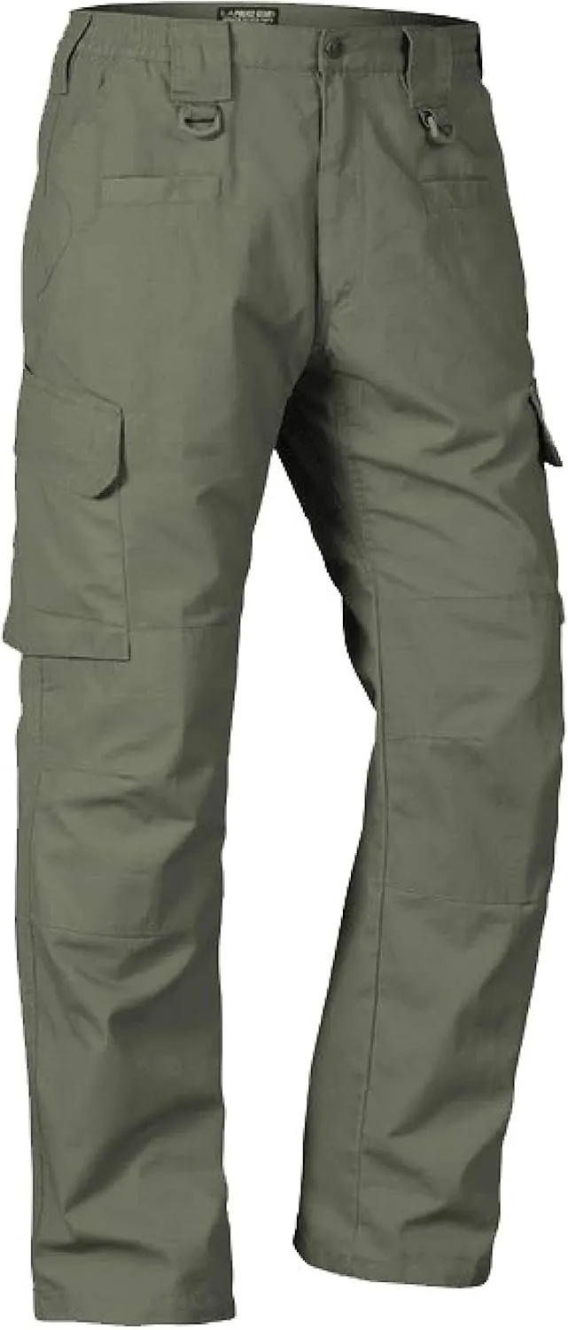 LAPG Men's Basic Operator Pants, Water-Resistant, Lightweight & Durable Tactical Ripstop Hiking EDC Pants for Men