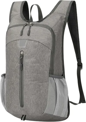 Lightweight Hiking Backpack,Water Resistant Foldable Small Packable Daypack for Women and Men Travel Camping Outdoor. (Grey)