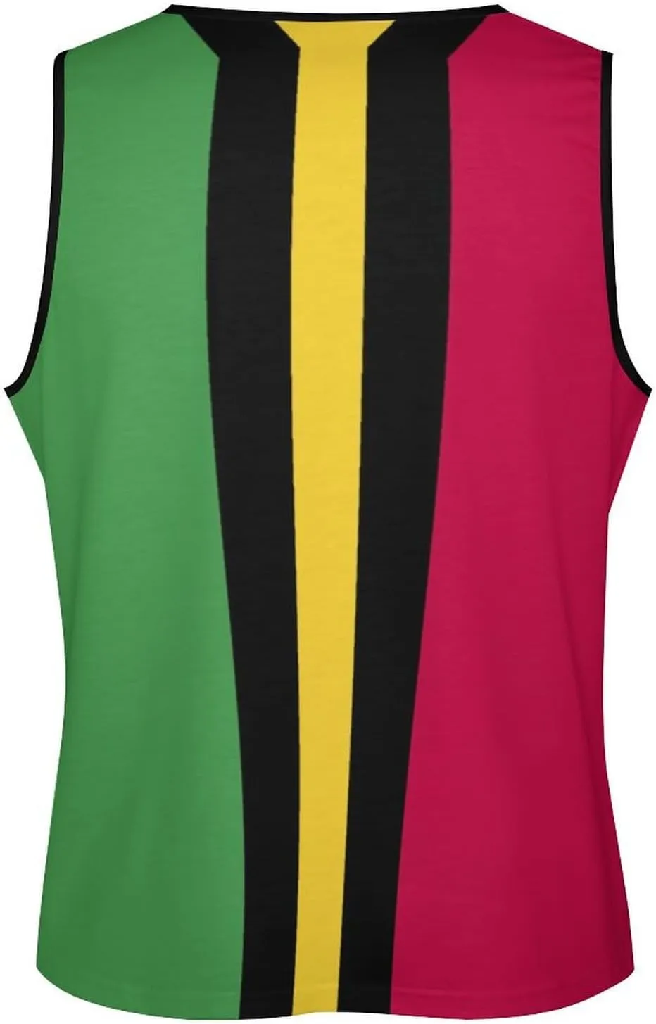 Men's Athletic Tank Burkina Faso Flag Casual Sleeveless Workout Shirts Top Slimming Body Shaper Vest Sports Undershirt